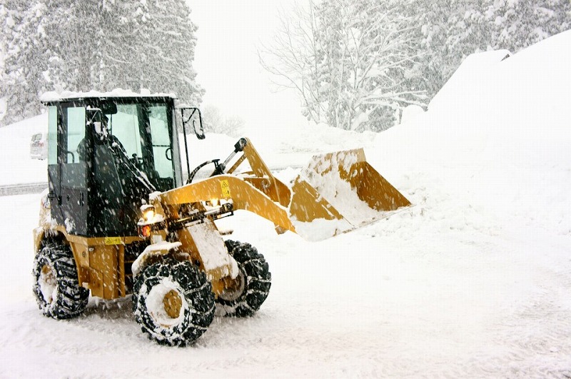 除雪作業